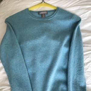 Cashmere Sweater Light Blue Size S